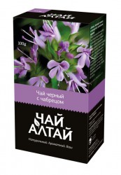 Чай, 100 г Чай Алтай черный с чабрецом