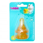 Соска латексная, Lubby (Лабби) р. M 2 шт арт. 15158/4655 средний поток блистер