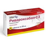 Ривароксабан-СЗ, таблетки покрытые оболочкой пленочной 20 мг 30 шт
