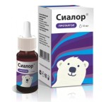 Сиалор, таблетки для раствора для местного применения 200 мг 1 шт ЛС в комплекте с растворителем (ампулы) 10 мл-1шт; флаконом с пипеткой - 1 шт.