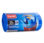 Мешки для мусора, Paclan (Паклан) 35 л 30 шт Мультитоп с завязками