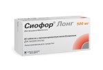 Сиофор Лонг, таблетки с пролонгированным высвобождением 500 мг 60 шт