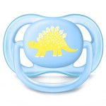 Соска-пустышка силиконовая, Avent (Авент) 1 шт SCF 544/10 ультра эйр ортодонтическая для мальчиков 0-6 мес