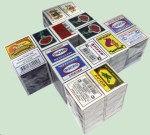 Спички, ФЭСКО 1000 шт с цветной головкой по 40 шт в коробке гофроящик