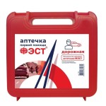 Аптечка первой помощи, Фэст арт. 1804 дорожная №3 футляр №6 пласт. футляр
